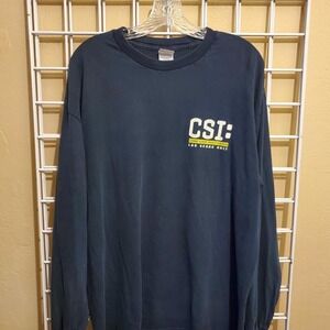 CSI Las Vegas Crime Scene Investigation Y2K Long Sleeve Shirt